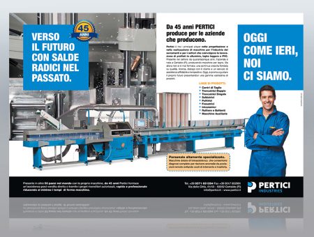Doppia pagina Pertici Industries